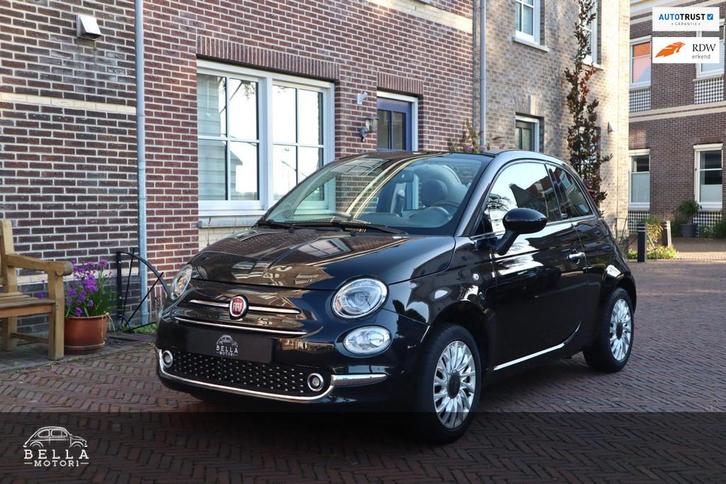 Fiat 500 C 1.2 Lounge | Cabrio | Uconnect Navigatie | Parkee, Auto's, Fiat, Bedrijf, Te koop, 500C, ABS, Airbags, Airconditioning