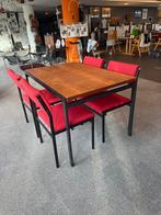 Pastoe eetkamerset Japanse serie Cees Braakman, Ophalen, Gebruikt, Vintage, midcentury, Metaal