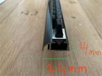 DS gordijnrail 447 cm lang, Zo goed als nieuw, Zwart, Ophalen