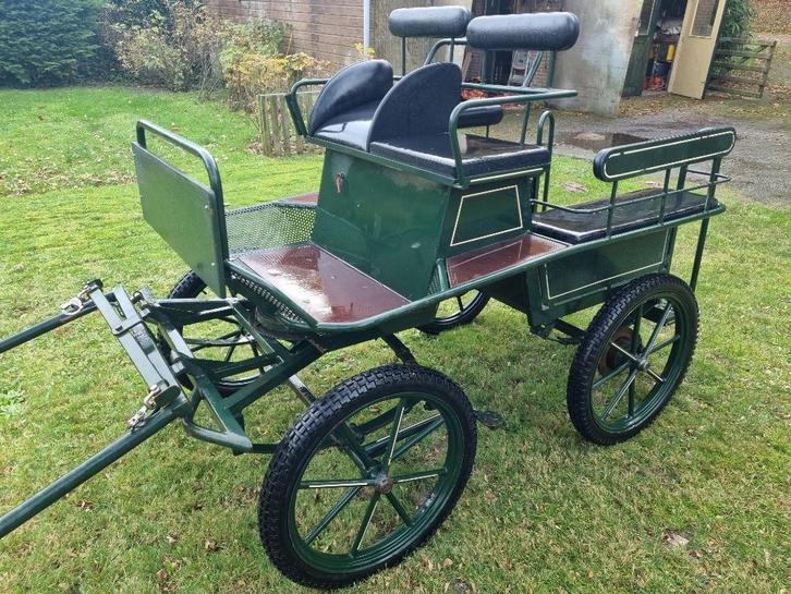 menwagen / recreatie wagen in goede staat, Dieren en Toebehoren, Rijtuigen en Koetsen, Gebruikt, Marathonwagen, Paard of Pony