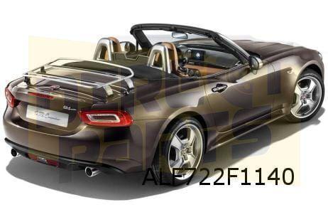 Fiat	124 Spider (8/16-) achterbumper (bij PDC) (te spuiten), Auto-onderdelen, Carrosserie en Plaatwerk, Bumper, Fiat, Achter, Nieuw