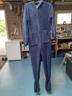 Blauwe badstof onesie, Kleding | Dames, Blauw, Ophalen, Maat 38/40 (M), Onbekend