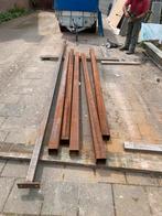 Diverse stalen balken / koker, Doe-het-zelf en Verbouw, Metalen, Ophalen, Gebruikt, IJzer