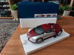 Minichamps 1/18 Bugatti veyron LCentenaire Chrome Rood, Ophalen of Verzenden, Zo goed als nieuw, Auto, MiniChamps