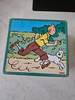 Vintage Kuifje opbergbox, Overige merken, Gebruikt, Ophalen of Verzenden, Groter dan 1:32