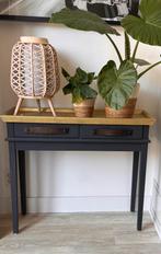 Sidetable zwart, Ophalen, Overige materialen, Gebruikt, 50 tot 100 cm