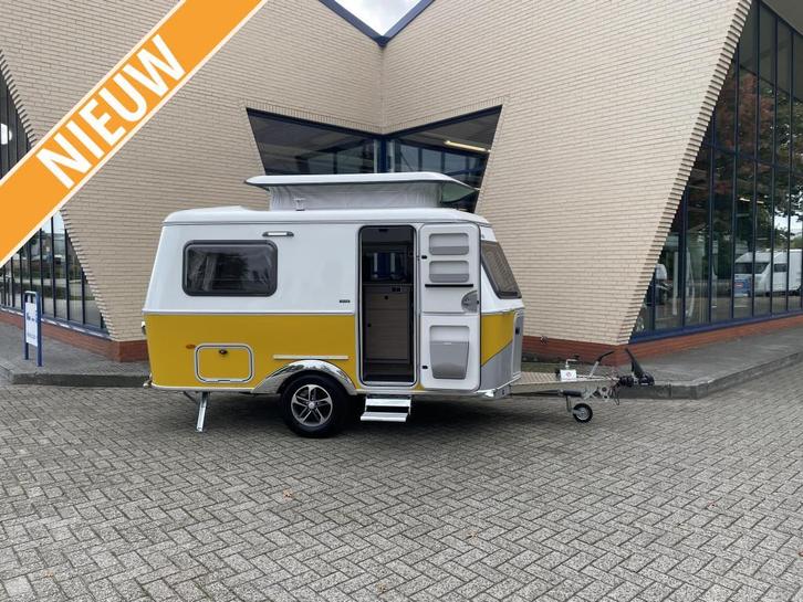 Eriba Touring 310 Urban, Caravans en Kamperen, Caravans, tot en met 3, 750 - 1000 kg, Standaardzit, Eriba, Dwarsbed, Overige typen
