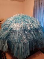 Feestparasols blauw/geel, Tuin en Terras, Parasols, Ophalen of Verzenden, 1 tot 2 meter, Stokparasol