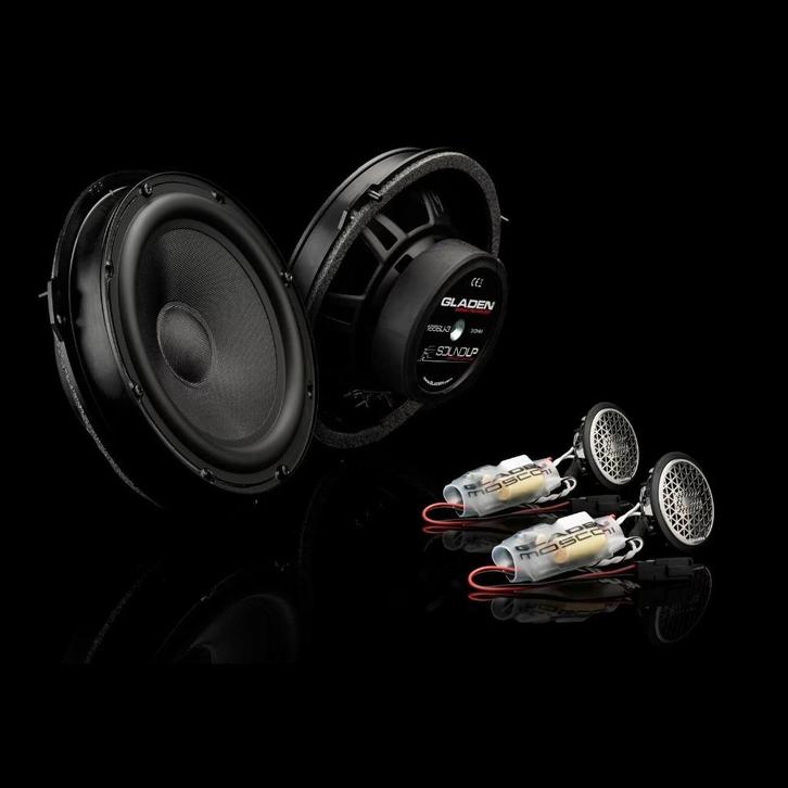 GLADEN speaker upgrade voor Ford Transit 7 Camper, Auto diversen, Autospeakers, Nieuw, Verzenden