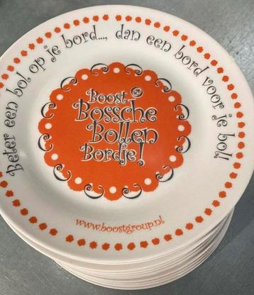 Speciale Bossche Bollen Bordjes 15 stuks zgan  beschikbaar voor biedingen