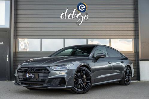 Audi A7 Sportback 50 TFSI e Quattro S-Line 299PK|HuD|Black o, Auto's, Audi, Bedrijf, Te koop, A7, 4x4, ABS, Achteruitrijcamera