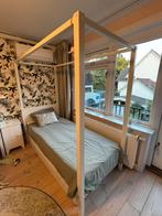 Eenpersoons hemelbed, Huis en Inrichting, Ophalen, Eenpersoons, 190 cm of minder, Zo goed als nieuw