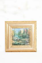 Schilderijtje print Zweden Frida Kanestrom, Ophalen of Verzenden, Minder dan 50 cm, Print, Minder dan 50 cm