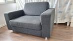Bankje / Loveseat 1,5 zits Antraciet, Huis en Inrichting, Ophalen, Tweepersoons, 75 tot 100 cm, Zo goed als nieuw