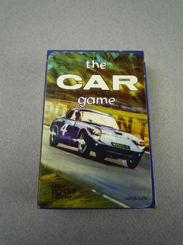Interclassics: The Car Game (kaartspel vintage auto's) 1960 beschikbaar voor biedingen
