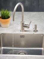 Reginox R34798 zeepdispenser RVS, NIEUW, Ophalen of Verzenden, Nieuw, Overige kleuren, Minder dan 100 cm