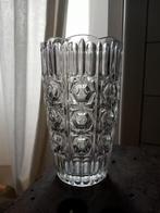 grote vintage glazen vaas persglas, Frankrijk art deco zwaar, Verzenden