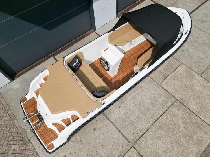 NIEUW!Felor 580 tender 15pk&extras GRATIS STALLING, Watersport en Boten, Sloepen, Nieuw, 10 tot 30 pk, 3 tot 6 meter, Buitenboordmotor