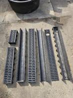 63 - Watergoot kunststof, Dakota met rooster, waterafvoer, Doe-het-zelf en Verbouw, Ophalen, Gebruikt, Pvc, Minder dan 2 meter