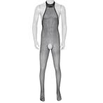 Heren zwarte body 5 / bodysuit sissy lingerie doorzichtige, Kleding | Heren, Ondergoed, Verzenden, Zwart, Nachtkleding