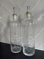 Riviera Maison RM Olijfolie Vignegar Fles, Overige typen, Ophalen of Verzenden, Overige stijlen, Glas