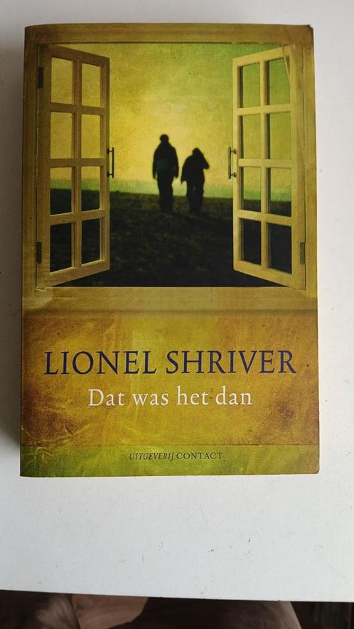 L. Shriver - Dat was het dan, Boeken, Literatuur, Zo goed als nieuw, Nederland, Ophalen of Verzenden