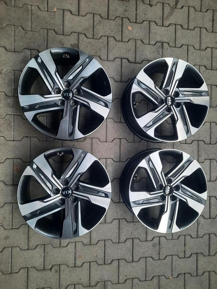 MOOI 19 inch velgen 5×114.3 OEM KIA SORENTO HYUNDAI SANTA FE, Auto-onderdelen, Banden en Velgen, Velg(en), 19 inch, Personenwagen