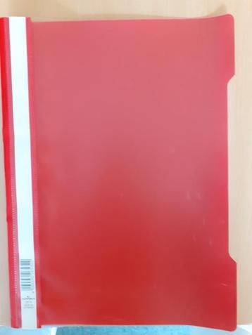 Snelhechtmapjes rood beschikbaar voor biedingen