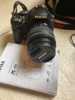 Pentax k-m digitale spiegelreflexcamera met extra telelens, Audio, Tv en Foto, Fotocamera's Digitaal, Ophalen, Zo goed als nieuw