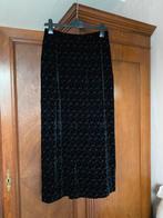 Maxi rok fluweel velvet laura ashley maat 38 bloemen, Verzenden, Zo goed als nieuw, Maat 38/40 (M), Onder de knie