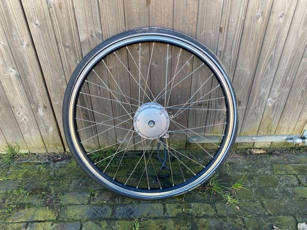 Fietswiel Koga/Batavus Compact Hub Motor, Fietsen en Brommers, Fietsonderdelen, Wiel, Gebruikt, 4881NG, Algemeen
