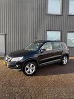 Volkswagen Tiguan 2.0 TSI 4WD 200PK 2009 zwart automaat, Auto's, Automaat, 4 cilinders, 1984 cc, 2500 kg