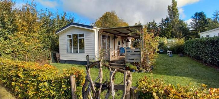 CHALET 2022 Drenthe Friese Wold Diever verhuur mogelijk, Caravans en Kamperen, Caravans, Particulier, Overige, Overige merken