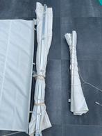 Vitrage - Gordijn, Ophalen, Gebruikt, Wit, 100 tot 150 cm