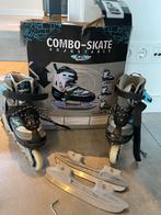Nijdam Combo-Skate Schaatsen/Skeelers Maat 34-37, Sport en Fitness, Schaatsen, Ophalen of Verzenden, Gebruikt, Combinoren, Nijdam