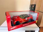 Ferrari 599XX Rood - Hot Wheels 1:18, Ophalen of Verzenden, Zo goed als nieuw, Auto, Hot Wheels