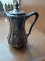 Verzilveren Koffiekan met Deksel, Antiek en Kunst, Ophalen of Verzenden