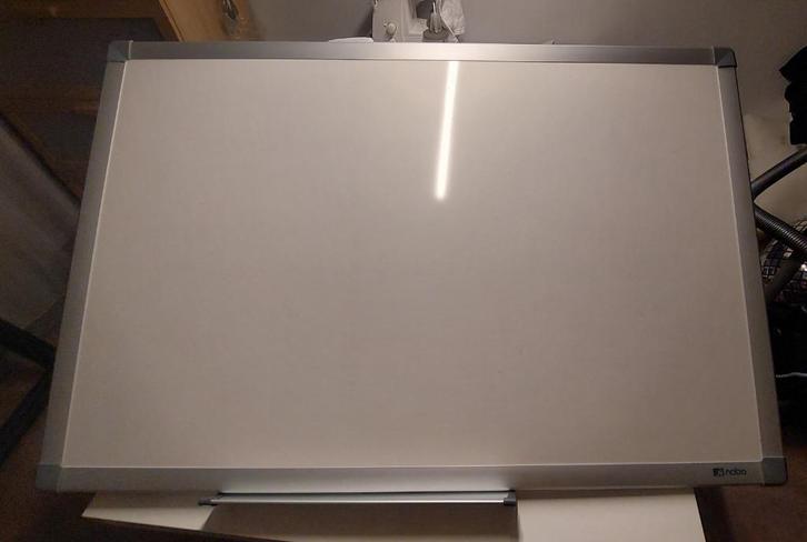 Whiteboard 60x90cm. NOBO, Diversen, Schoolborden, Zo goed als nieuw, Whiteboard, Mobiel, Ophalen
