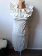 Witte off shoulder jurk, Wit, Ophalen of Verzenden, Zo goed als nieuw, Maat 36 (S)