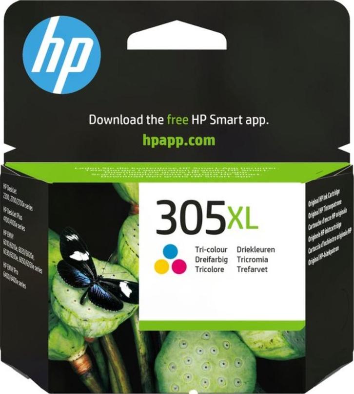 HP 305XL - Inktcartridge - Origineel - 3 Kleuren, Computers en Software, Printerbenodigdheden, Nieuw, Cartridge, Verzenden