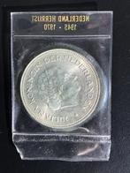 zilveren 10 gulden munt Nederland herrijst 1945 – 1970, Postzegels en Munten, Zilver, Koningin Wilhelmina, Ophalen of Verzenden