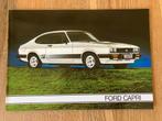 Ford Capri brochure 8/80, Verzenden, Zo goed als nieuw, Ford
