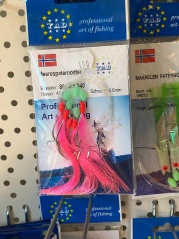 Noorwegen paternosters, 3/0-4/0-5/0 en 7/0, nieuw beschikbaar voor biedingen