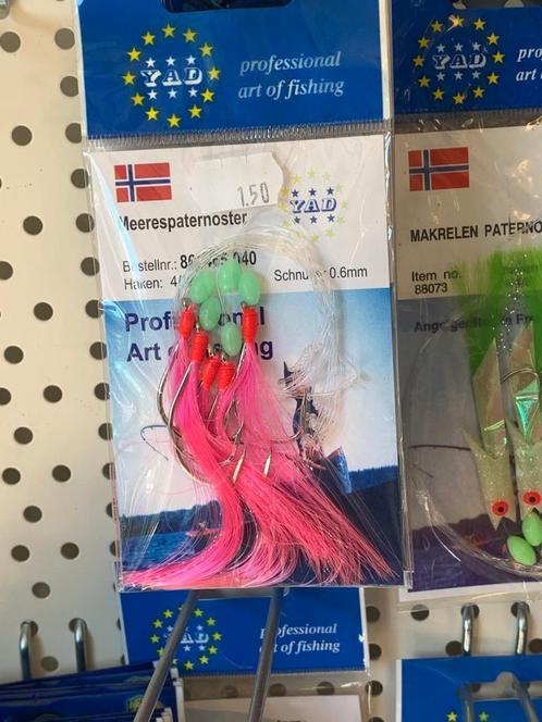 Noorwegen paternosters, 3/0-4/0-5/0 en 7/0, nieuw, Watersport en Boten, Hengelsport | Zeevissen, Nieuw, Overige typen, Ophalen