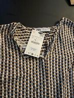 Blouse Zara top tuniek maat 36 s wit blauw goud, Kleding | Dames, Blouses en Tunieken, Overige kleuren, Zara, Nieuw, Ophalen of Verzenden