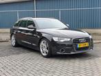 Audi A6 2.8 S-line Automaat (Org. NL/Nieuwe APK 11-2026/NAP), Auto's, Audi, Euro 5, Zwart, 2773 cc, Bruin