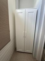 IKEA BRIMNES Kledingkast met 2 deuren - Wit: 2 stuks te koop, Ophalen, 100 tot 150 cm, Met hangruimte, Zo goed als nieuw