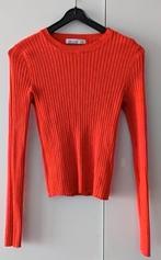 Bershka Rode Trui | Maat S | Stretch | Met Strepen, Zo goed als nieuw, Maat 36 (S), Rood, Bershka