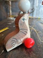 Vintage Fisher Price trekdier - Zeehond, Kinderen en Baby's, Speelgoed | Educatief en Creatief, Ophalen of Verzenden, Gebruikt