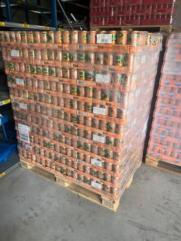 Pallet met fuze tea peach beschikbaar voor biedingen